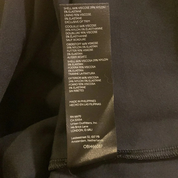 MAEVE by ANTHROPOLOGIE Colorblock Knit Mini Dress in Black and White - Picture 10 of 11